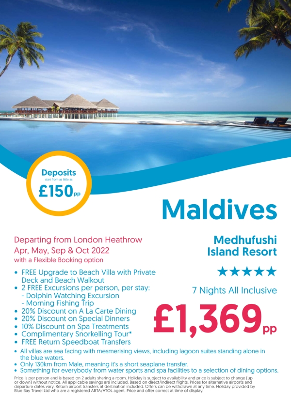 Great Indian Ocean holiday deal Apr 2022